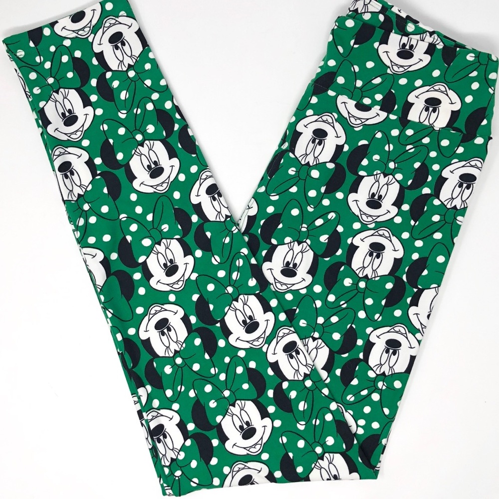 LuLaRoe Disney Polka Dot Minnie Mouse Leggings